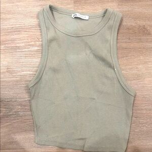 Zara crop tank